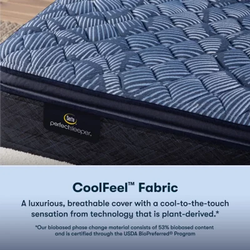 Serta Perfect Sleeper Cobalt Calm Plus 14.5" Firm Pillow Top - Mattress Only