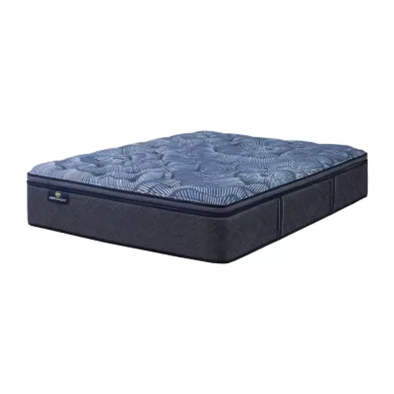 Serta Perfect Sleeper Cobalt Calm 15.25" Plush Pillow Top