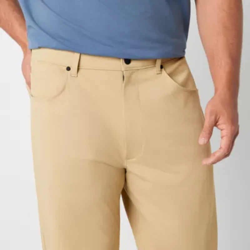 Stylus Mens Big and Tall Athletic Fit Flat Front Pants