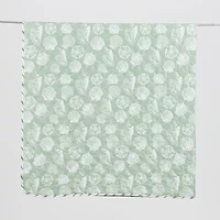 Linery Green Seashell Reversible Quilt Set