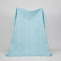 Linery Floral Striped Reversible Quilt Set