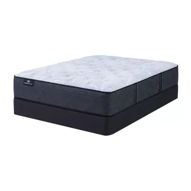 Serta Perfect Sleeper Blue Lagoon Nights 13.5" Plush Tight Top - Mattress + Box Spring