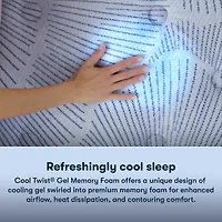 Serta Perfect Sleeper Blue Lagoon Nights 13.5" Plush Tight Top - Mattress + Box Spring