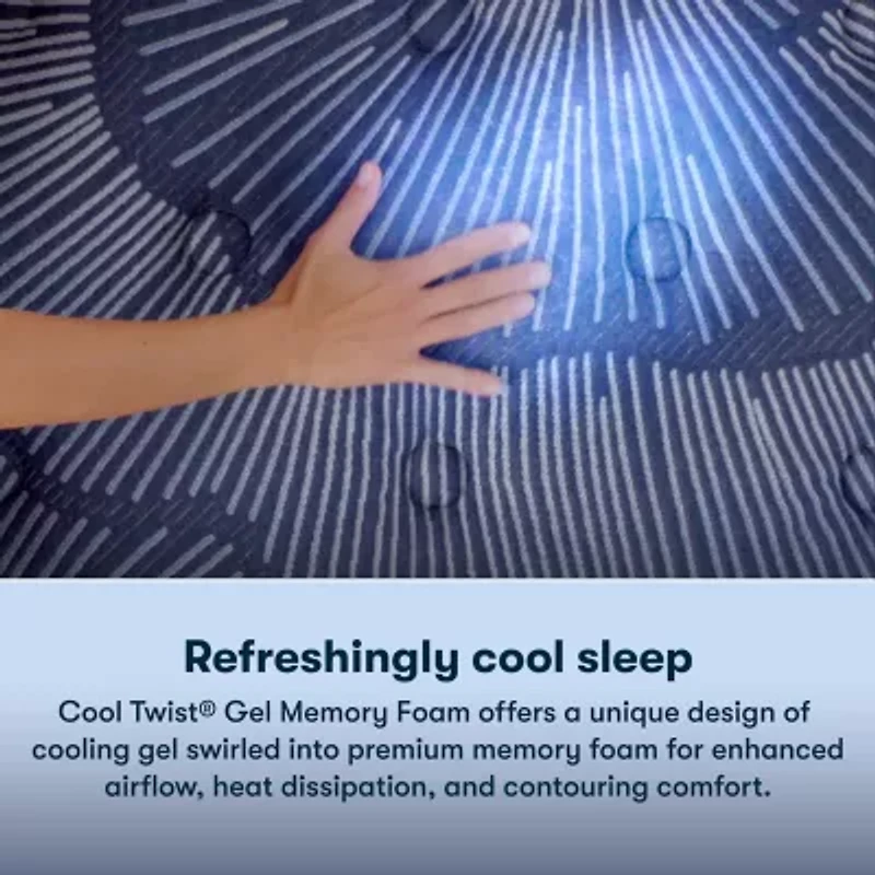 Serta Perfect Sleeper Cobalt Calm 12" Extra Firm - Mattress + Box Spring