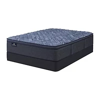 Serta Perfect Sleeper Cobalt Calm Plus 14.5" Firm Pillow Top - Mattress + Box Spring