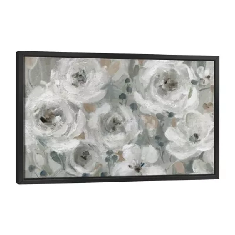 Lumaprints Neutral Symphony Framed Canvas Art