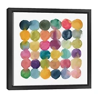 Lumaprints Spectrum Connections Framed Canvas Art