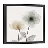 Lumaprints Open Bloom 2 Framed Canvas Art