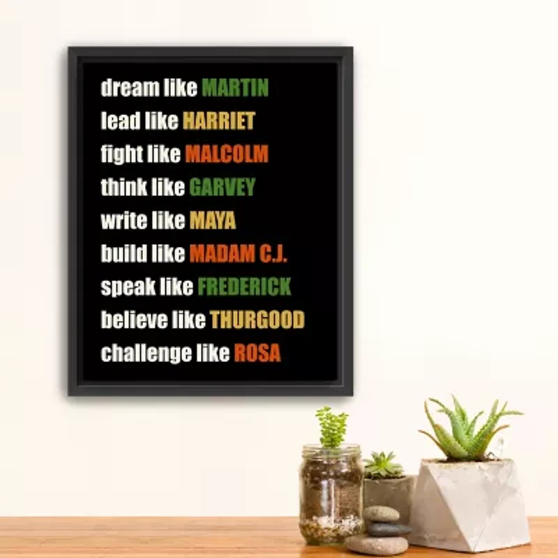 Lumaprints Like Framed Canvas Art