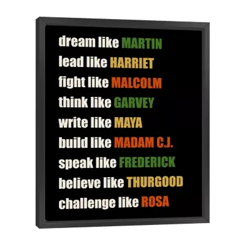 Lumaprints Like Framed Canvas Art