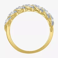 (G-H/Si2-I1) Womens 8.5MM 1 CT. T.W. Lab Grown White Diamond 10K Gold Band