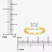 (H-I / Si1-Si2) Womens 1 3/4 CT. T.W. Lab Grown White Diamond 10K Gold Solitaire Engagement Ring