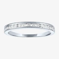 (G-H / Si2-I1)												 Womens 1/4 CT. T.W. Lab Grown White Diamond 10K Gold Wedding Band