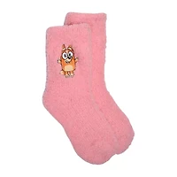 Cozy Little & Big Kid Girls 3 Pair Bluey Crew Socks