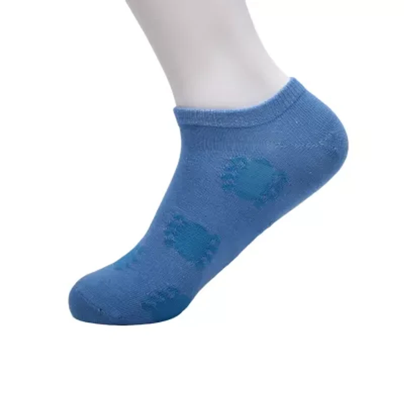 Little & Big Kid Boys 6 Pair Spiderman No Show Socks