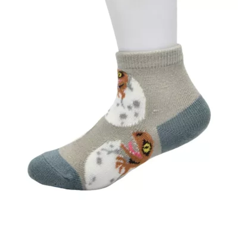 Toddler Boys Jurassic World Quarter Ankle Socks