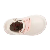 Olivia Miller Toddler Girls Petal Flat Heel Lace Up Boots