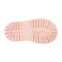 Olivia Miller Toddler Girls Petal Flat Heel Lace Up Boots