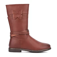 Olivia Miller Little & Big Kid Girls Cloudz Block Heel Riding Boots