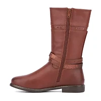 Olivia Miller Little & Big Kid Girls Cloudz Block Heel Riding Boots