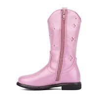 Olivia Miller Toddler Girls Block Heel Cowboy Boots