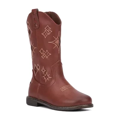 Olivia Miller Toddler Girls Block Heel Cowboy Boots