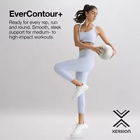 Xersion EverContour+ Womens High Rise 23" Cropped Legging