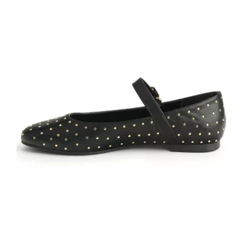 New York & Company Lavonna Womens Square Closed Toe Mary Jane Shoes
