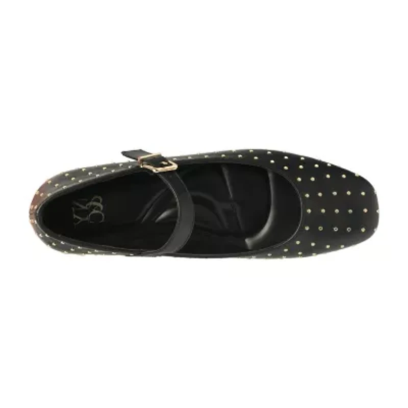 New York & Company Lavonna Womens Square Closed Toe Mary Jane Shoes