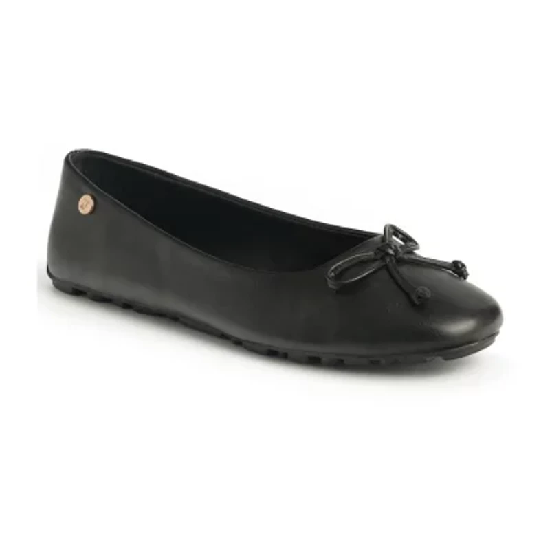 New York & Company Women'S Frankie Ballet Flats Womens Round Closed Toe