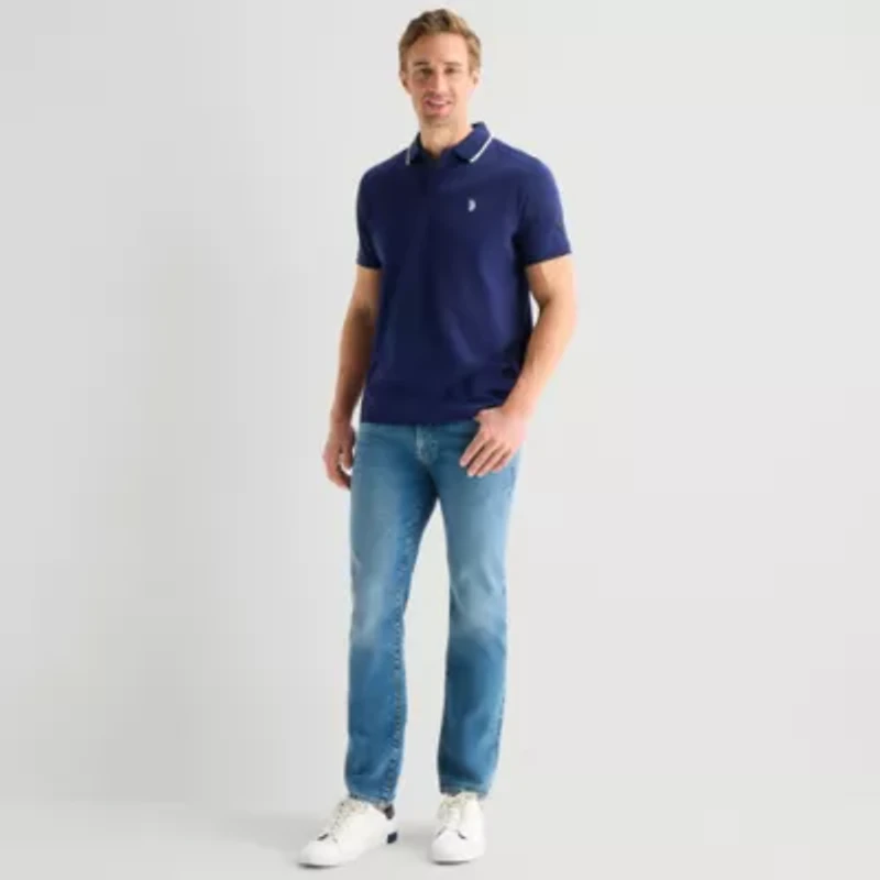 U.S. Polo Assn. Mens Regular Fit Short Sleeve Shirt