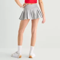 Arizona Womens Juniors Mini Pleated Skirt
