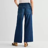 Arizona Womens Juniors Low Rise Baggy Fit Jean