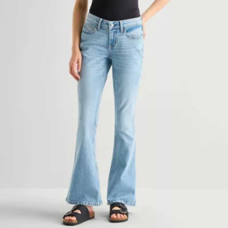 Arizona Womens Juniors Low Rise Skinny Fit Jean