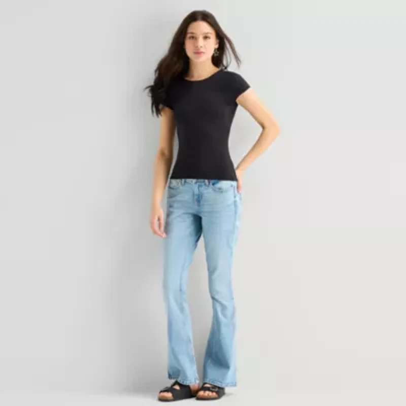 Arizona Womens Juniors Low Rise Skinny Fit Jean