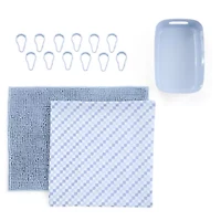 AEROPOSTALE Jordan Check 15-pc. BTC Shower Curtain Set