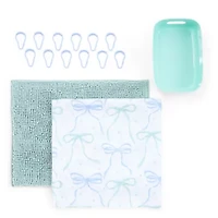 AEROPOSTALE Bows 15-pc. BTC Shower Curtain Set