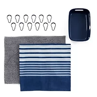 AEROPOSTALE Stripes 15-pc. BTC Shower Curtain Set
