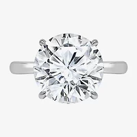 Signature By Modern Bride (I / Si2) Womens 6 1/ Ct. T.W. Lab Grown White Diamond 14K Gold Round Side Stone Engagement Ring