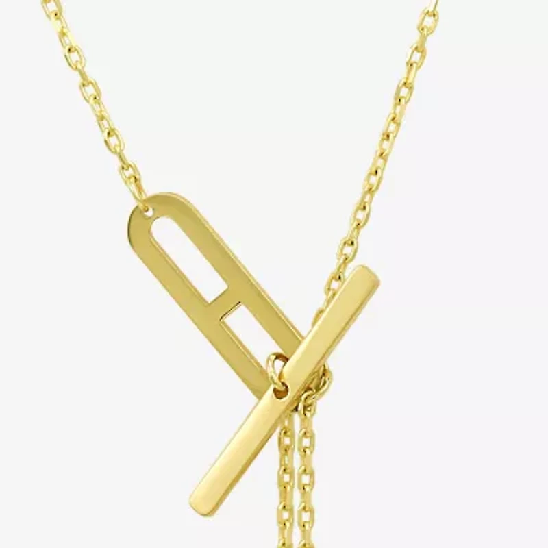Gold Addiction Womens 10K Gold 18 Inch Link Chain Necklace