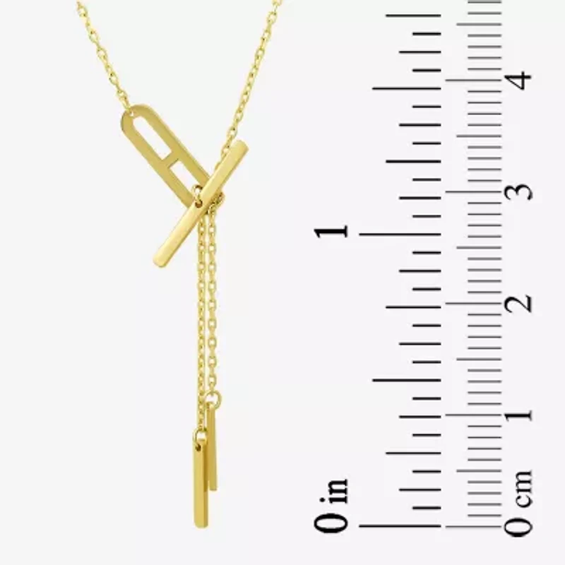 Gold Addiction Womens 10K Gold 18 Inch Link Chain Necklace