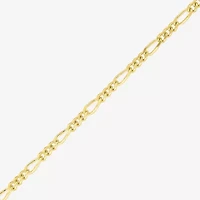 Made in Italy Mens 14K Gold Over Silver Inch Figaro Chain Necklace