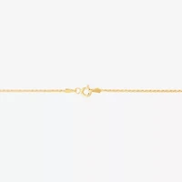 Made in Italy Unisex Adult 14K Gold Over Silver Inch Rope Chain Necklace
