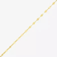 Made in Italy Womens 14K Gold Over Silver 22 Inch Chain Necklace