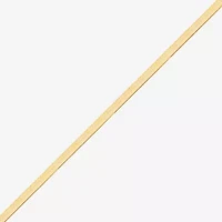 Made in Italy Womens 14K Gold Over Silver Inch Herringbone Chain Necklace