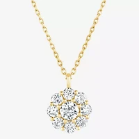 (G / Si1-Si2) Womens 2 CT. T.W. Lab Grown White Diamond Sterling Silver 2-pc. Jewelry Set