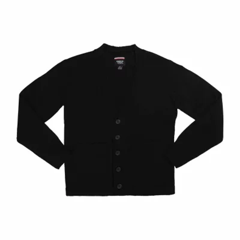 French Toast Toddler Boys V Neck Long Sleeve Button Cardigan
