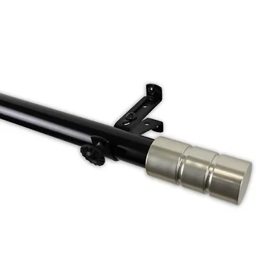 Rod Desyne Theo 13/16" Adjustable Curtain