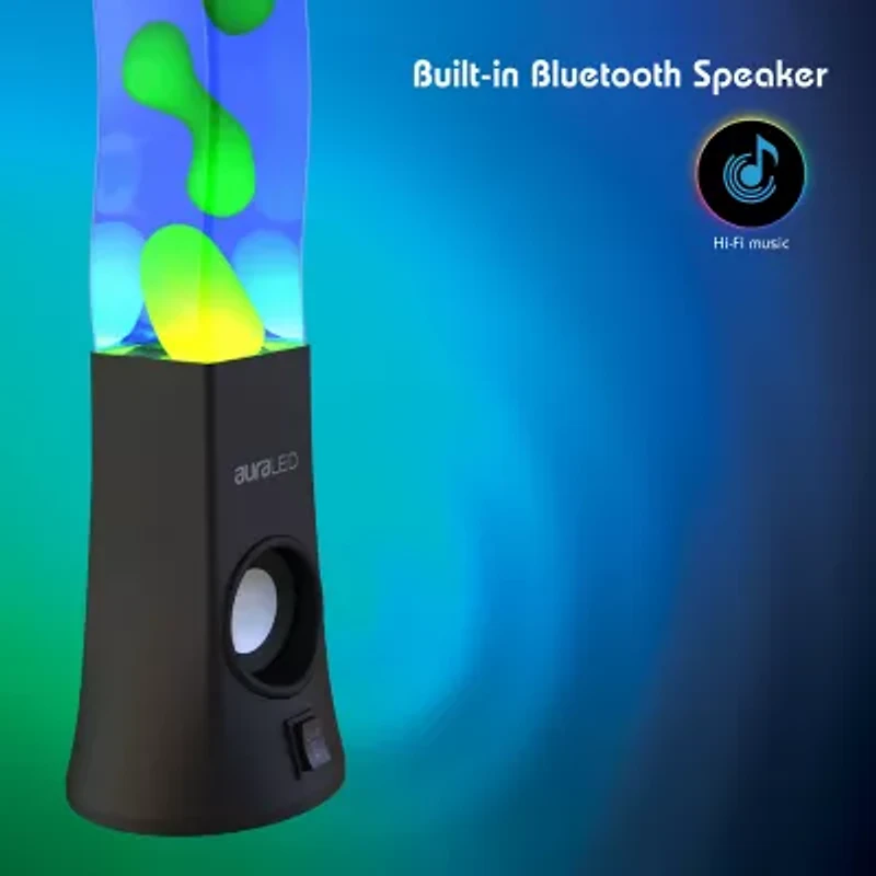 Aura LED Lava Lamp Speaker