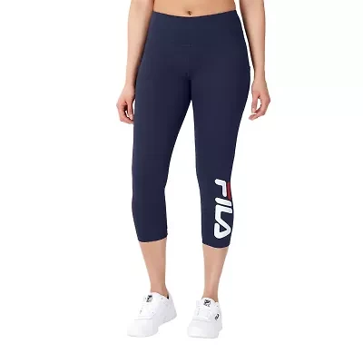 FILA Mistico Womens Compression Mid Rise 23" Capri Legging